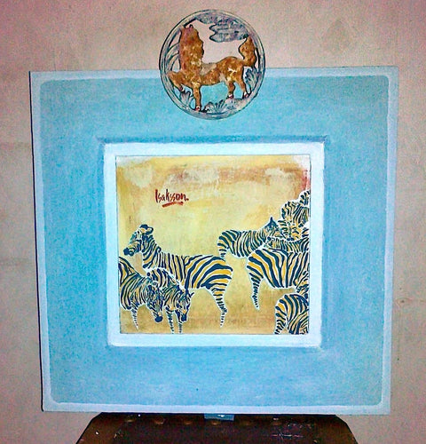 Zebras. WallBox