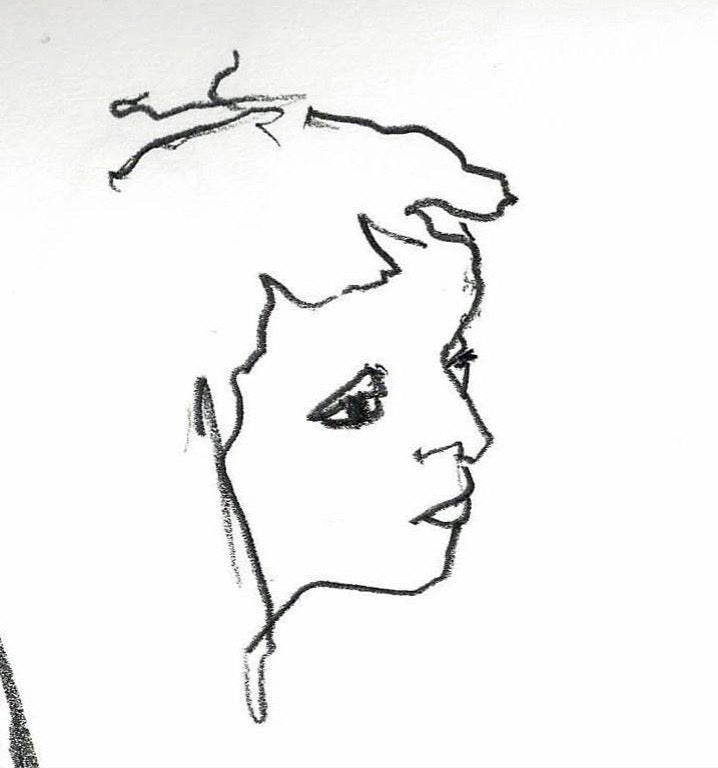 Eva. Drawing