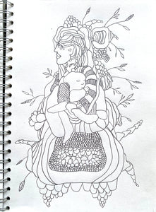 Woman with child