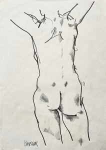 Stretching. Drawing