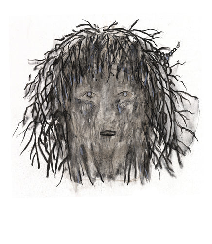 Wild Lizzie. Four Friends. Print